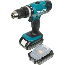 MAKITA Ударная дрель-шуруповерт DHP453SYE, 1.5Ач, с двумя аккумуляторами