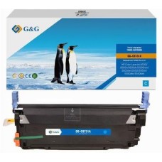 Картридж G&G Картридж GG-C9731A, C9731A, голубой / GG-C9731A