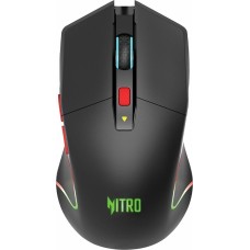 мышь ACER Мышь беспроводная Nitro OMR304, игровая, Bluetooth/Радио, оптическая, USB, 3200dpi, черный [zl.mcecc.01z]