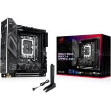 ASUS Материнская плата ROG STRIX B860-I GAMING WIFI LGA1851 mini-ITX 2xDDR5 PCIEx16 2xM.2 Thunderbolt USB-C DP HDMI 2.5GLAN Wi-Fi 7