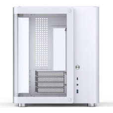 Корпус для ПК JONSBO Корпус mATX TK-1 2.0, Mini-Tower, без БП, белый [tk-1 2.0 white]