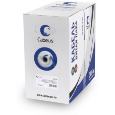 CABEUS UTP-4P-CAT.5E-SOLID-LSZH-BL КАБЕЛЬ ВИТАЯ ПАРА UTP (U/UTP), КАТЕГОРИЯ 5E, 4 ПАРЫ (24 AWG)