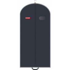 Чехол для одежды Hausmann HM-701403AG Чехол для одежды объемный Hausmann с овальным окном ПВХ и ручками 60*140*10, черный