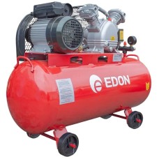 Edon OAC-100/2200 Компрессор масляный ременной (2.2кВт, 310л./мин, 100л, 2 цилиндра)