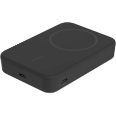 BELKIN Внешний аккумулятор BoostСharge Pro Magnetic Power Bank 10000mAh USB-C Qi2 15W с подставкой. Цвет: черный