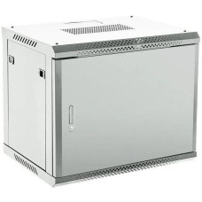REXANT Шкаф коммутационный (04-0964-121) настенный 9U 450x600мм пер.дв.металл серый 230град. металл