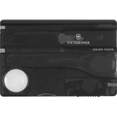 VICTORINOX Швейцарская карта SwissCard Lite (0.7333.T3) черный полупрозрачный коробка подарочная