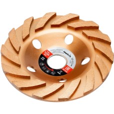 MATRIX Чашка алмазная зачистная, 125 мм, турбо-сегментная 72988