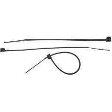 ЗУБР КС-Ч2, 2.5 x 100 мм, нейлон РА66, 50 шт, черные, кабельные стяжки, Профессионал (4-309037-25-100)