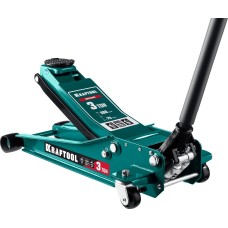 KRAFTOOL GRAND, 3 т, 75 - 500 мм, универсальный подкатной домкрат для СТО (43451-3)