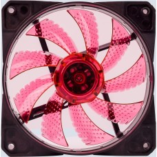 DIGMA Вентилятор для корпуса DFAN-LED-RED RGB 120х120x25 черный 3-pin 4-pin (Molex) 23дБ Ret