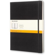 MOLESKINE Блокнот CLASSIC QP090 XLarge 190х250мм 192стр. линейка твердая обложка черный