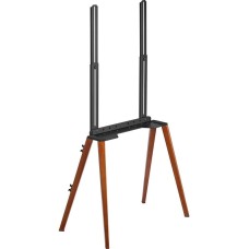 CACTUS Подставка для телевизора CS-ST3644BKWN черный/орех 43