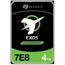 SEAGATE Жесткий диск Exos 7E8 ST4000NM005A, 4ТБ, HDD, SAS 3.0, 3.5