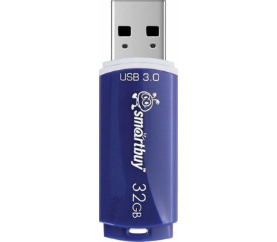 USB флеш SMARTBUY (SB32GBCRW-BL) 32GB CROWN BLUE USB 3.0