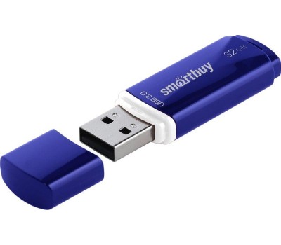 USB флеш SMARTBUY (SB32GBCRW-BL) 32GB CROWN BLUE USB 3.0