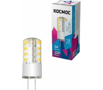 Светодиодная лампа КОСМОС LKSMLED3WJCG4220V45