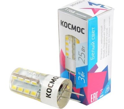 Светодиодная лампа КОСМОС LKSMLED3WJCG4220V45
