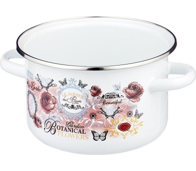 Кастрюля APPETITE 1RD221М Roses 5,5л