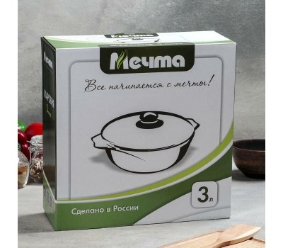 Жаровня МЕЧТА 33701 Гранит 3л