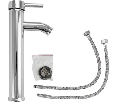 Смеситель для раковины BRIMIX 120 Смеситель для накладной раковины , высокий корпус, шаровый