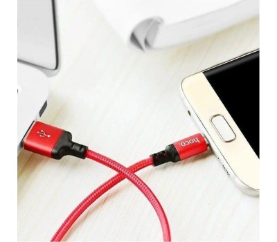 Кабель HOCO (6957531062875) X14 USB (m)-Type-C (m) 1.0м - красный/черный