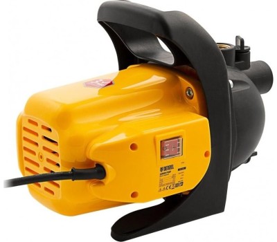 Насосы DENZEL Садовый поверхностный насос GP600, 600 Вт, 3000 л/ч, подъем 35 м, пластик 97201