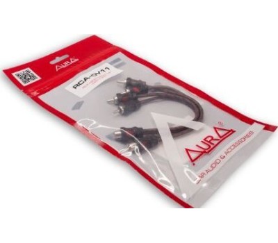 Разветвитель AURA Y-адаптер RCA-OY11