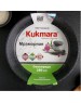Сковорода KUKMARA смт283а а/пр литая 28см съемн/руч Темный мрамор