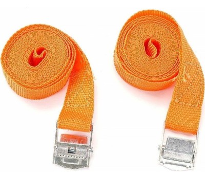 Стяжка груза NOVA BRIGHT ленточная 2,5 см х 2,5 м, в блистере, с фиксатором (2 шт.) 39372