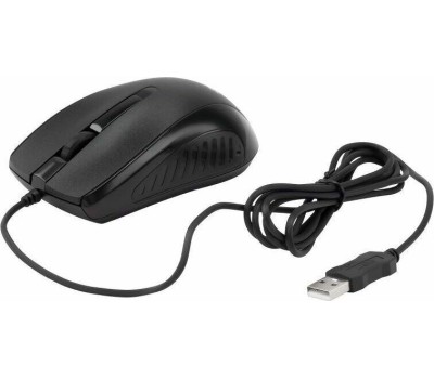 ACER Мышь OMW136 черный оптическая (1000dpi) USB (2but)
