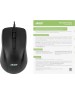 ACER Мышь OMW136 черный оптическая (1000dpi) USB (2but)