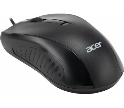 ACER Мышь OMW136 черный оптическая (1000dpi) USB (2but)