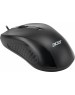 ACER Мышь OMW136 черный оптическая (1000dpi) USB (2but)