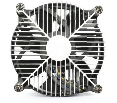 EXEGATE EX286138RUS Кулер EK-11508 (Al, LGA1150/1151/1155/1156/1200, TDP 75W, Fan 90mm, 2200RPM, Hydro bearing, 3pin, 22db, 285г, с термопастой, на ви