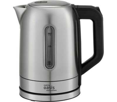 Чайник электрический OASIS K-5SWS стальной+черный 1,7л 2200Вт