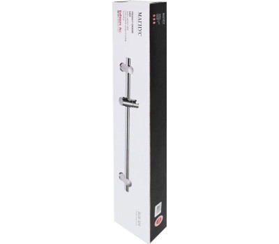 Душевая стойка MAGNUS 9253 Стойка душевая, БЕЗ лейки и шланга, с нажимным фиксатором , из нержавеющей стали марки 304 , цвет ХРОМ .