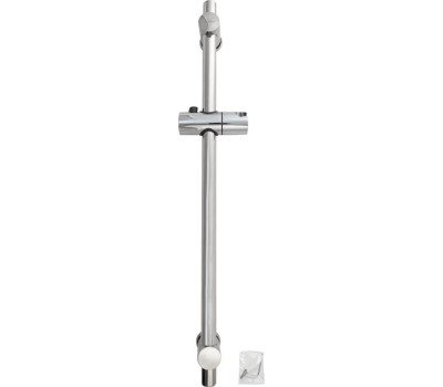 Душевая стойка MAGNUS 9253 Стойка душевая, БЕЗ лейки и шланга, с нажимным фиксатором , из нержавеющей стали марки 304 , цвет ХРОМ .