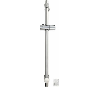 Душевая стойка MAGNUS 9253 Стойка душевая, БЕЗ лейки и шланга, с нажимным фиксатором , из нержавеющей стали марки 304 , цвет ХРОМ .
