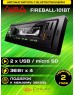 Автомагнитола AURA FIREBALL-101BT USB/SD ресивер