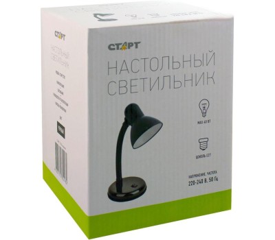 Настольный светильник СТАРТ (11806) CT02 черный