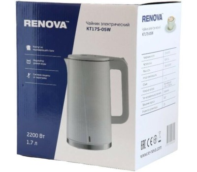 Чайник RENOVA KT17S-05W