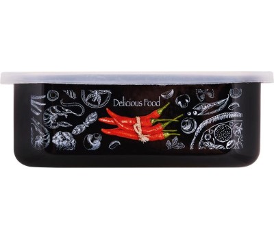 Контейнер APPETITE 10-2507п/6 Chilli эмал квадр пласт/кр 1,0л