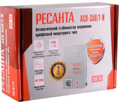 Стабилизатор напряжения РЕСАНТА АСН-350/1-И