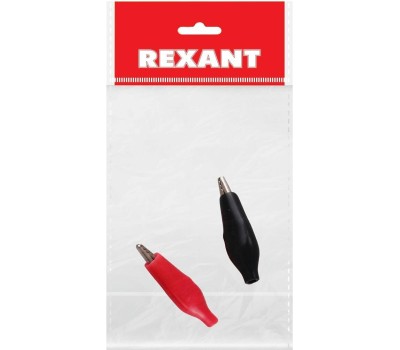 REXANT Зажим «Крокодил» 5А, 46мм, в изоляторе