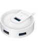 A4TECH Хаб (разветвитель) HUB-30, белый