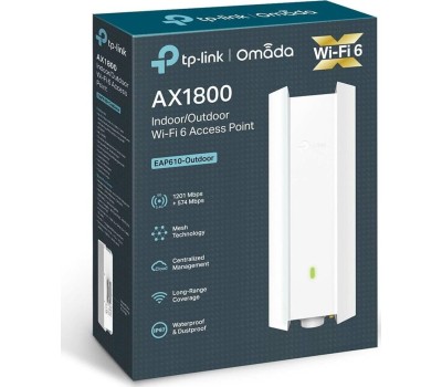 TP-LINK SMB TP-Link EAP610-Outdoor Точка доступа Wi-Fi AX1800 для улицы и помещений