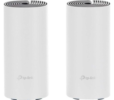 TP-LINK Бесшовный Mesh роутер DECO P9(2-PACK), Wi-Fi 5, AC1200, 2.4/5ГГц, 2 WAN/LAN, белый, 2 шт. в комплекте