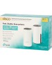 TP-LINK Бесшовный Mesh роутер DECO P9(2-PACK), Wi-Fi 5, AC1200, 2.4/5ГГц, 2 WAN/LAN, белый, 2 шт. в комплекте