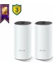 TP-LINK Бесшовный Mesh роутер DECO P9(2-PACK), Wi-Fi 5, AC1200, 2.4/5ГГц, 2 WAN/LAN, белый, 2 шт. в комплекте